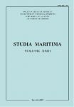 Studia Maritima. Vol. XXIII